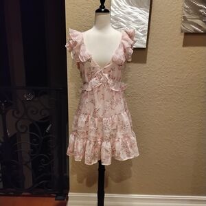 Floral Ruffle Dress